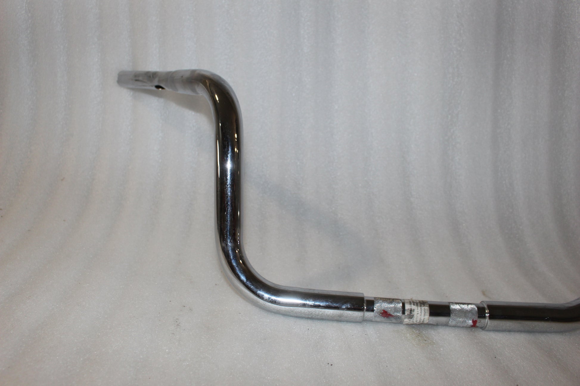 0601-0788 NEW WILD 1 CHUBBYS 1 1/4 CHROME 10" HANDLEBARS FITS 1996-2013 HARLEY TOURING