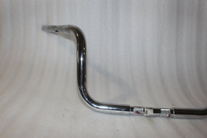 0601-0788 NEW WILD 1 CHUBBYS 1 1/4 CHROME 10" HANDLEBARS FITS 1996-2013 HARLEY TOURING