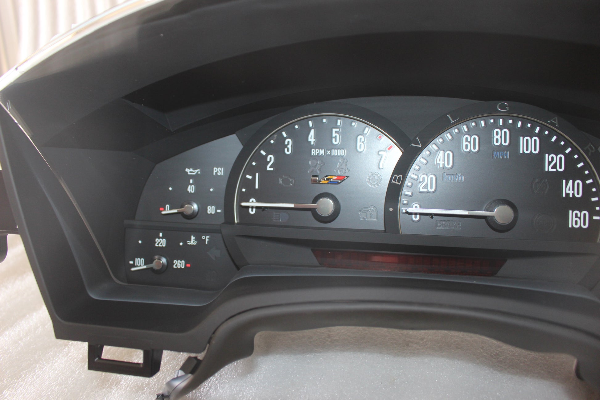25802185 NEW OEM GM CADILLAC XLR 06-08 SPEEDOMETER GAUGE CLUSTER 25802185