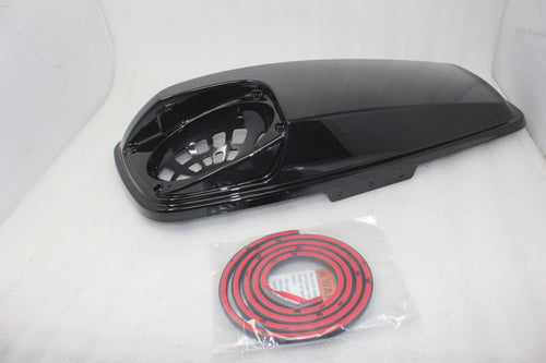 90200827ESC NEW OEM 2014-2023 HARLEY-DAVIDSON BLACK JACK METALLIC SPEAKER LID LH