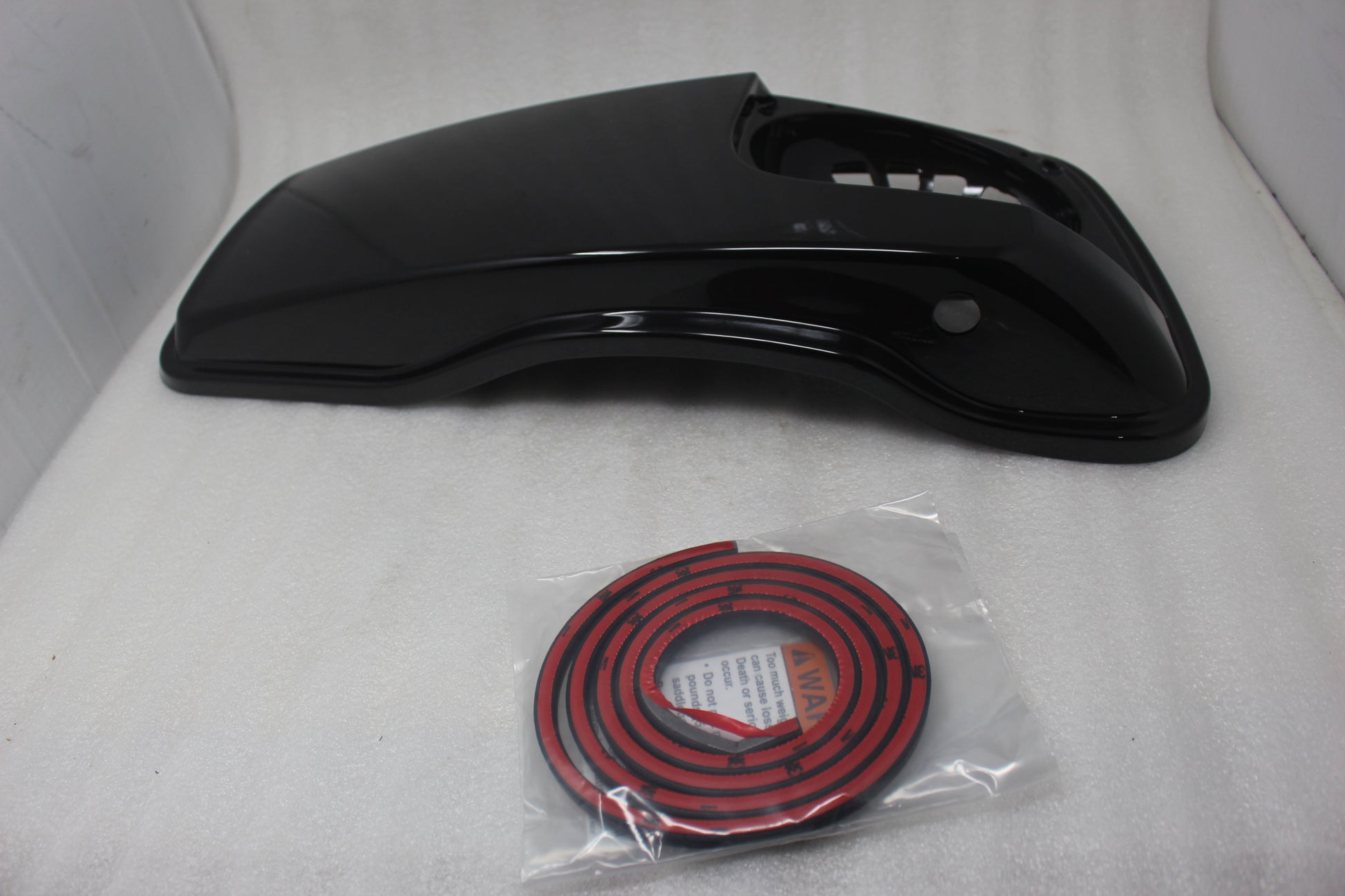 90200827ESC NEW OEM 2014-2023 HARLEY-DAVIDSON BLACK JACK METALLIC SPEAKER LID LH