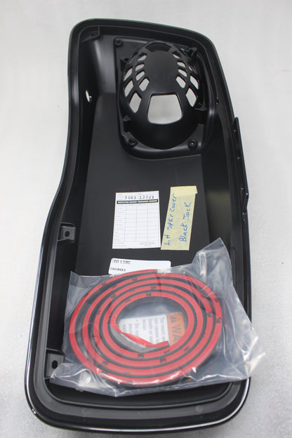 90200827ESC NEW OEM 2014-2023 HARLEY-DAVIDSON BLACK JACK METALLIC SPEAKER LID LH
