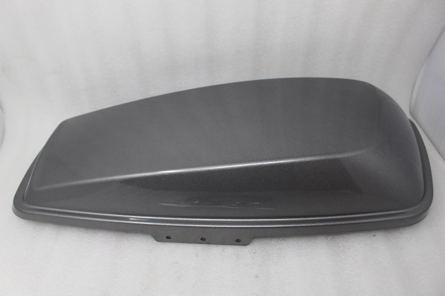 90201056DZP NEW OEM 2014-2023 HARLEY-DAVIDSON TOURING RT SADDLEBAG LID BILLET SILVER