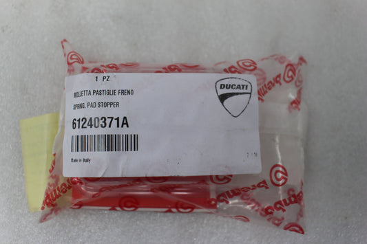 61240371A NEW OEM 2008-2025 DUCATI CALIPER PAD STOPPER DIAVEL PANIGALE MONSTER MULTISTRADA
