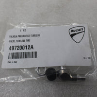 49720012A NEW OEM DUCATI VALVE, TUBELESS TIRE