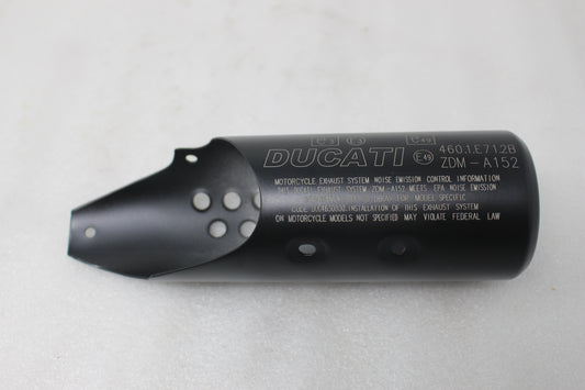 4601E712BA NEW OEM 2022 DUCATI SCRAMBLER 800 UPPER EXHAUST SILENCER COVER