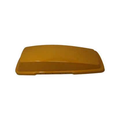 90635-09BKR NEW OEM HARLEY-DAVIDSON CVO LEFT SADDLEBAG LID YELLOW PEARL, FLTRSE3