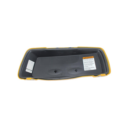 90635-09BKR NEW OEM HARLEY-DAVIDSON CVO LEFT SADDLEBAG LID YELLOW PEARL, FLTRSE3
