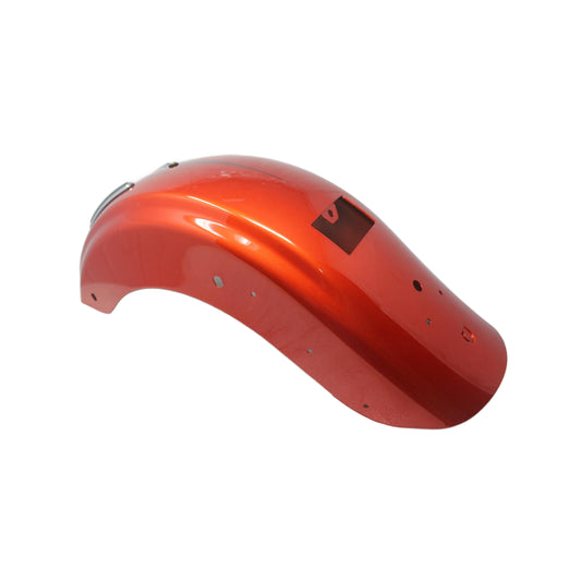 59500087DQI NEW OEM HARLEY-DAVIDSON FENDER, REAR, HDI, TRIBAL ORANGE FLHRSE