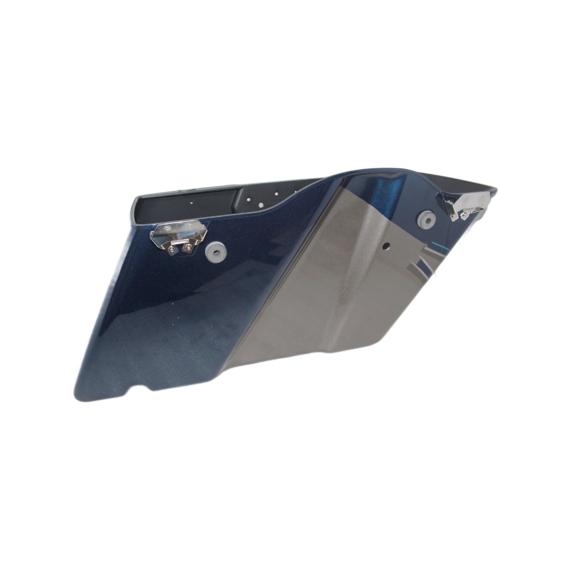 88275-10DDY NEW OEM HARLEY-DAVIDSON CVO LEFT SADDLEBAG RIPTIDE BLUE FLHTCUSE5