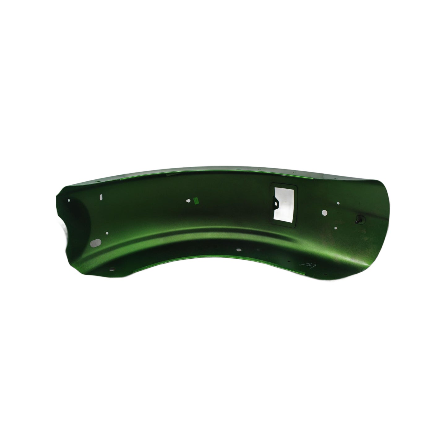 59670-11DFY NEW OEM HARLEY-DAVIDSON CVO REAR FENDER KRYPTONITE GREEN, FLHXSE2