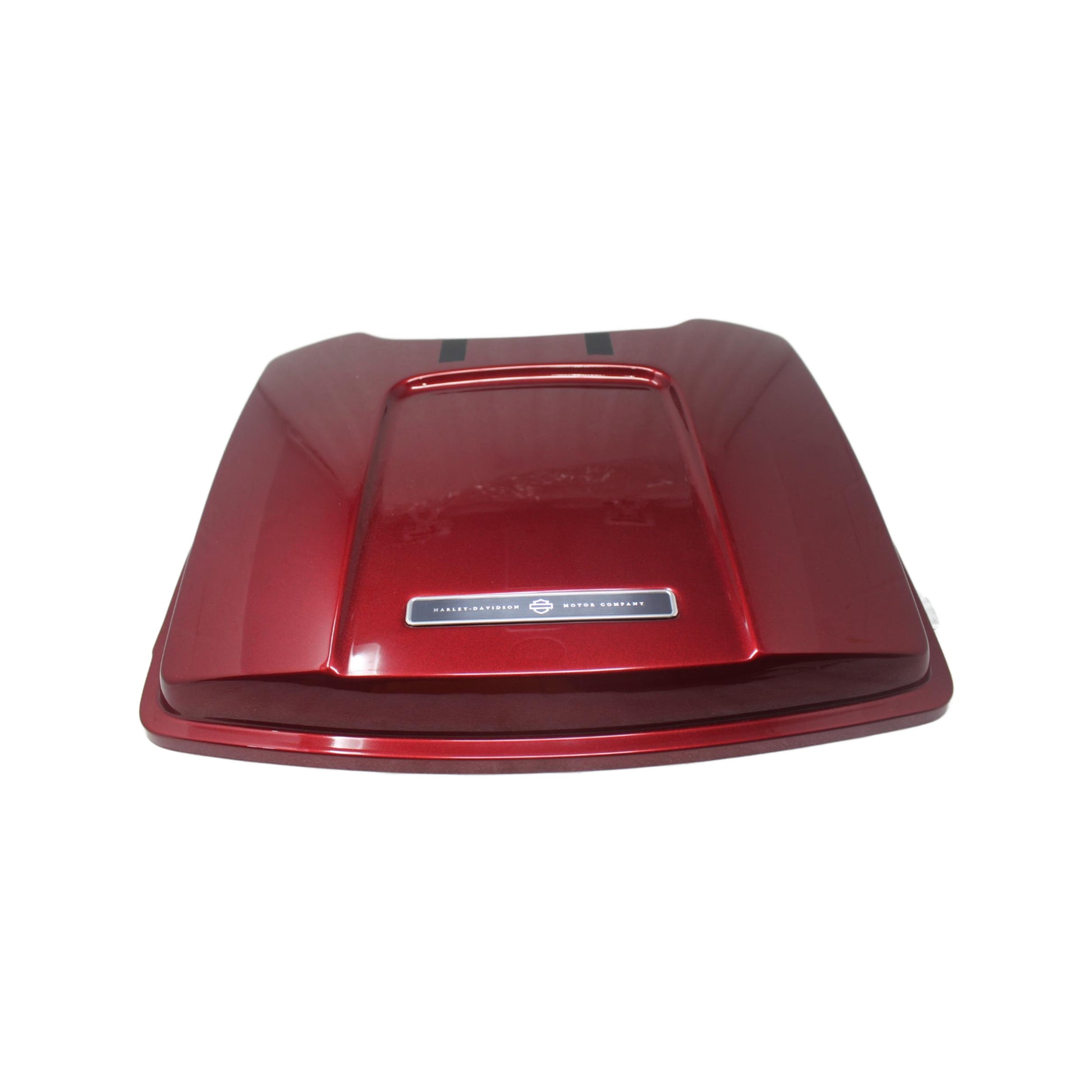 53000147DAA NEW OEM HARLEY-DAVIDSON CVO TOUR PACK LID RUBY RED, FLHXSE3