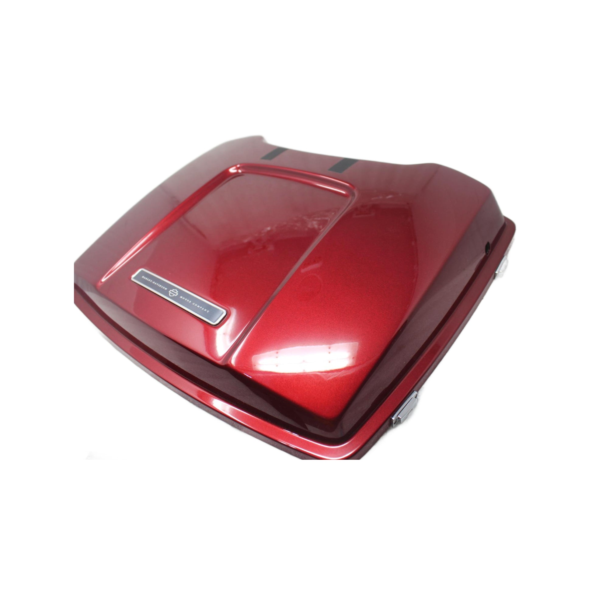 53000147DAA NEW OEM HARLEY-DAVIDSON CVO TOUR PACK LID RUBY RED, FLHXSE3