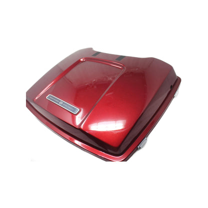 53000147DAA NEW OEM HARLEY-DAVIDSON CVO TOUR PACK LID RUBY RED, FLHXSE3