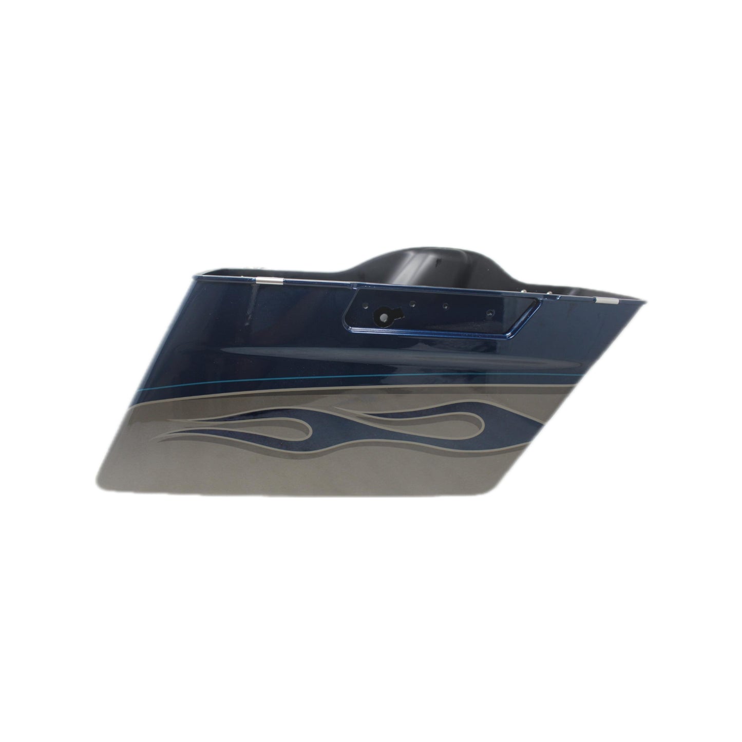 88277-10DDY NEW OEM HARLEY-DAVIDSON CVO SADDLEBAG RIPTIDE BLUE/ TITANI FLHTCUSE5