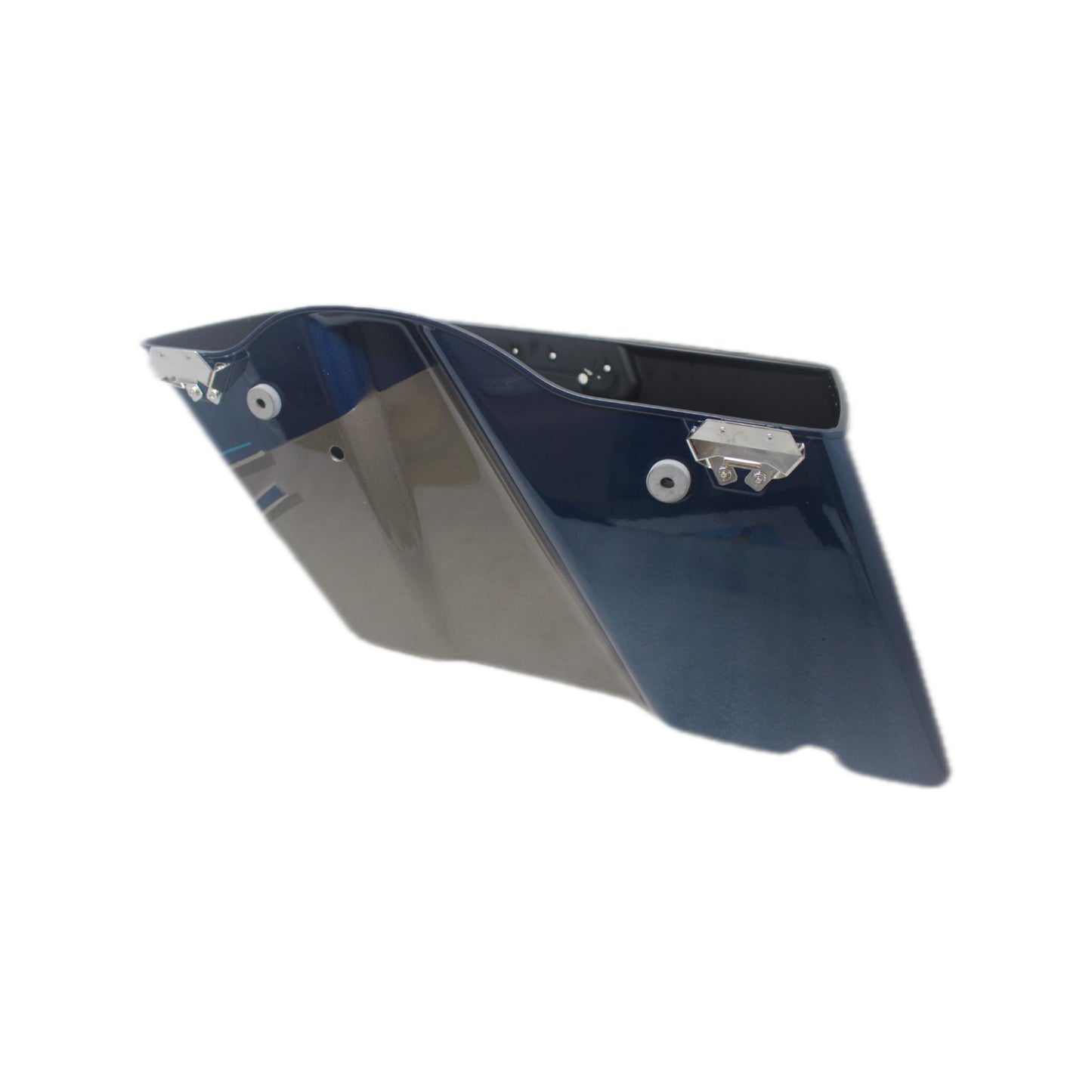 88277-10DDY NEW OEM HARLEY-DAVIDSON CVO SADDLEBAG RIPTIDE BLUE/ TITANI FLHTCUSE5