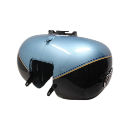 61356-08CGY NEW OEM 2008-2023 HARLEY-DAVIDSON GAS TANK SUEDE BLUE PEARL/B FLHTCU