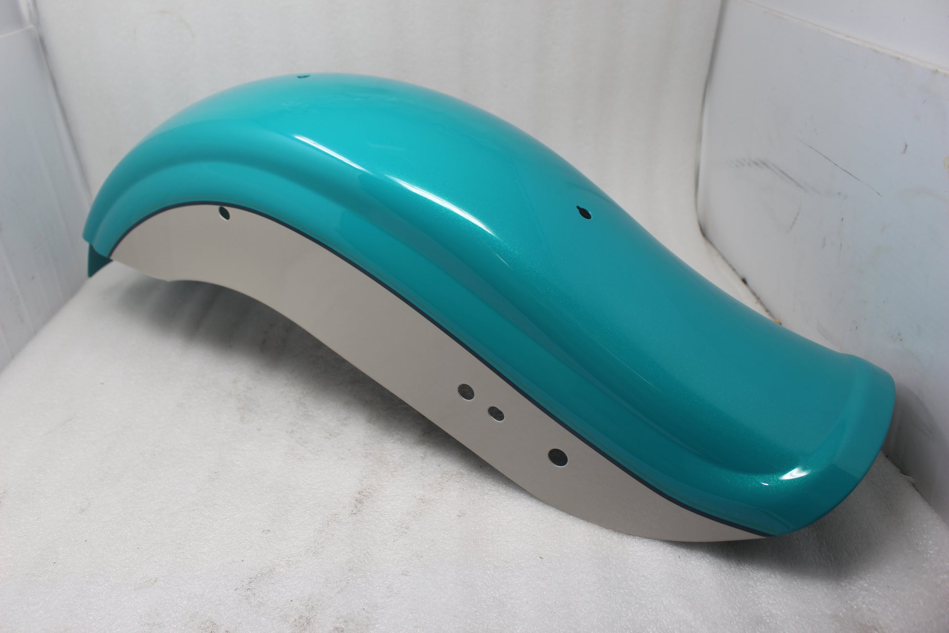 59918-05BVD NEW OEM HARLEY-DAVIDSON FXDWG DYNA WIDE GLIDE FENDER TURQUOISE PEARL