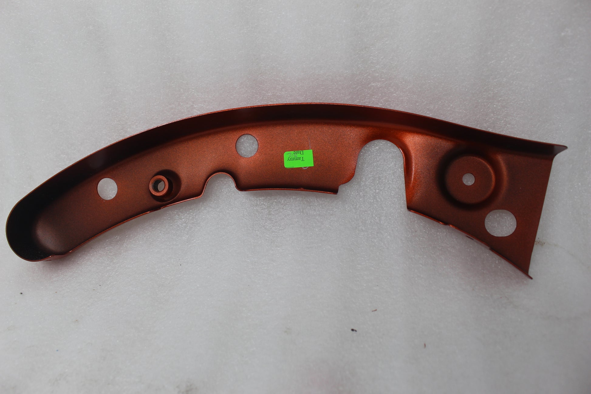 47200138DED NEW OEM HARLEY-DAVIDSON CVO LEFT FRAME COVER HOT CITRUS, FLHXSE3