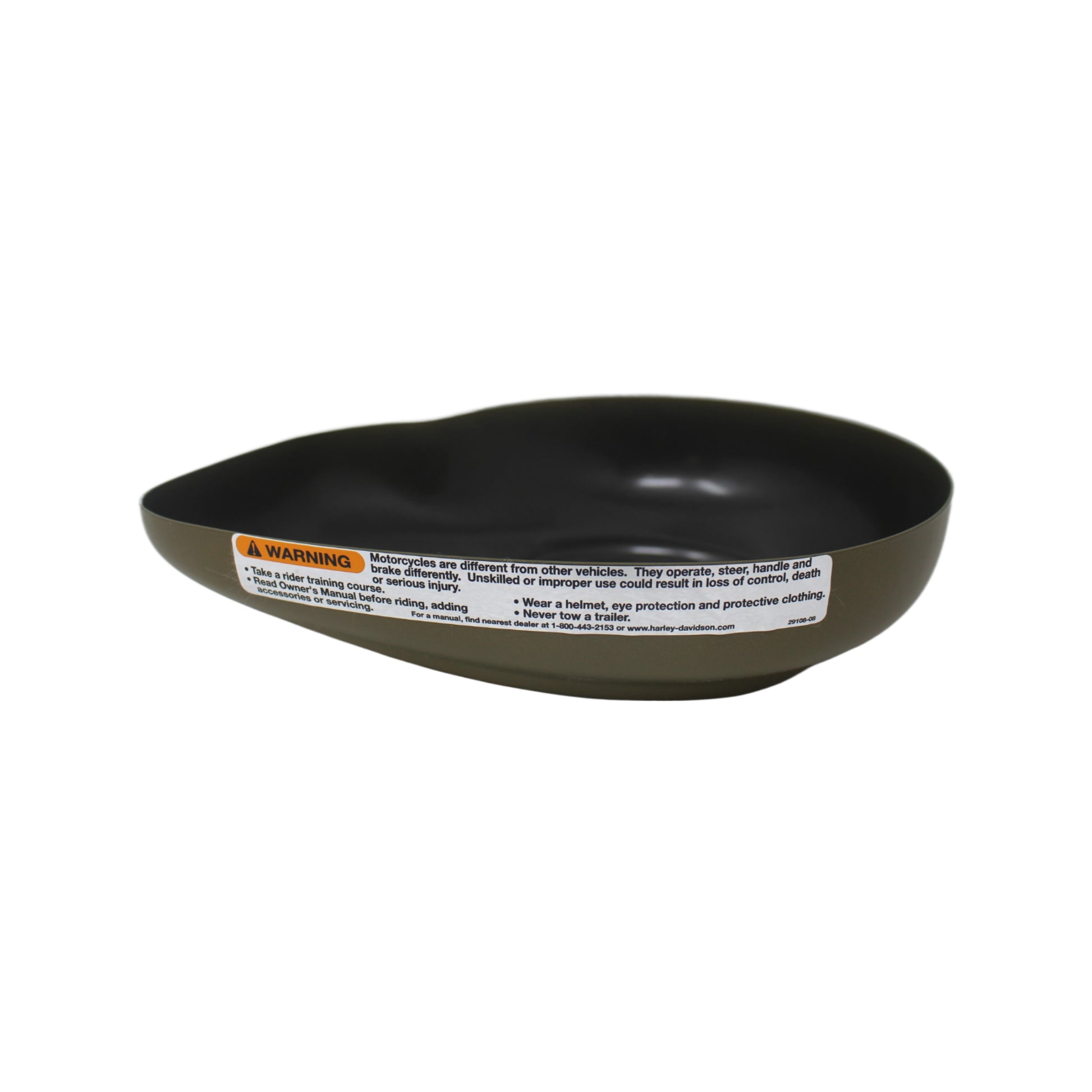 29193-08COS NEW OEM HARLEY-DAVIDSON COVER, AIR CLEANER, OLIVE PEARL DENIM, DYNA