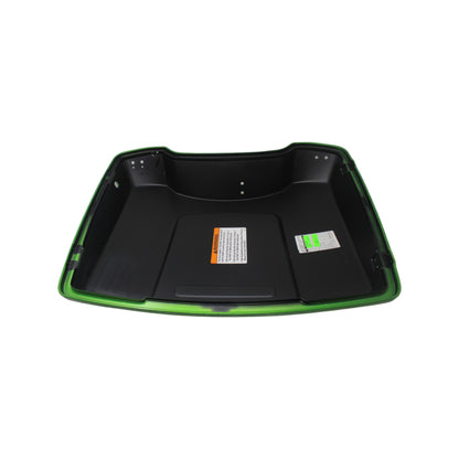 79085-10DFY NEW OEM HARLEY-DAVIDSON CVO TOUR PACK LID KRYPTONITE GREEN, FLHXSE2