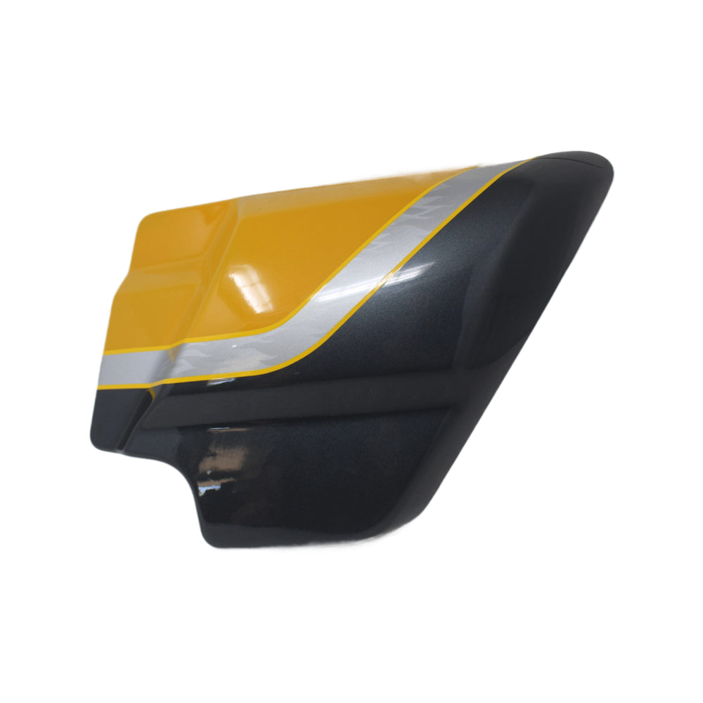 66613-09DAF NEW OEM HARLEY-DAVIDSON CVO SIDE COVER YELLOW PEARL/ CHARCOAL SLATE