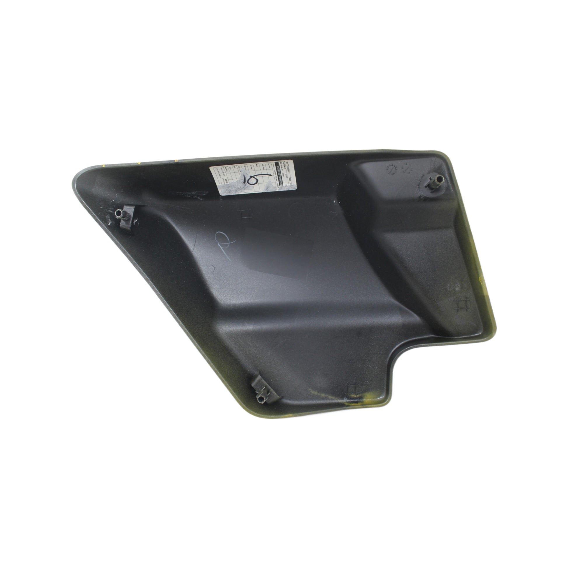 66613-09DAF NEW OEM HARLEY-DAVIDSON CVO SIDE COVER YELLOW PEARL/ CHARCOAL SLATE