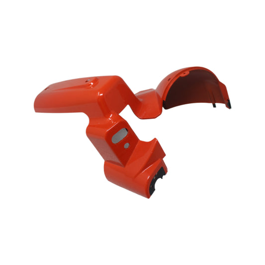 67922-09CFZ NEW OEM HARLEY-DAVIDSON CVO SPEEDO HOUSING ELECTRIC ORANGE, FLTRSE3