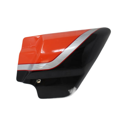66613-09DAH NEW OEM HARLEY-DAVIDSON CVO SIDE COVER, ELECTRIC ORANGE/VIV FLTRSE3