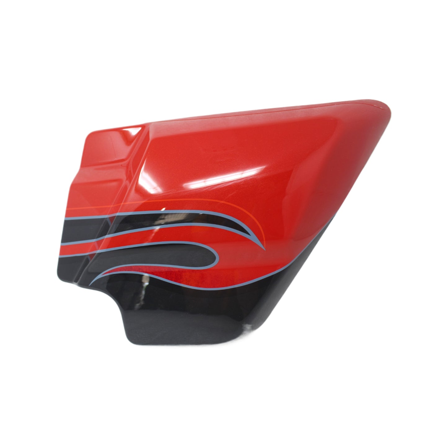 66613-10DDW NEW OEM HARLEY-DAVIDSON CVO SIDE COVER SCARLET RED PEARL, FLHTCUSE5