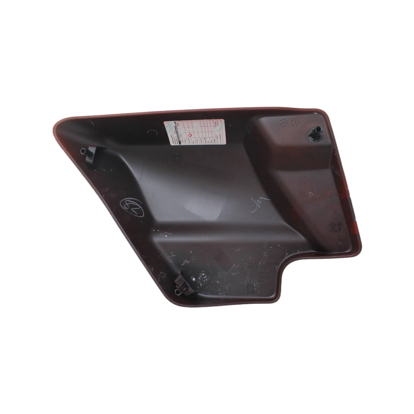 66613-10DDW NEW OEM HARLEY-DAVIDSON CVO SIDE COVER SCARLET RED PEARL, FLHTCUSE5