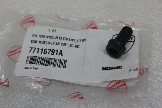 77116791A NEW OEM 2021-2025 DUCATI MULTISTRADA SCREW L.H.