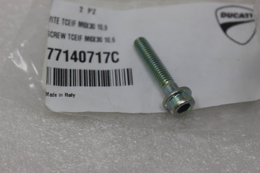77140717C NEW OEM 2010-2012 DUCATI SCREW TCEIF M6X30 10.9 HYPERMOTARD MONSTER