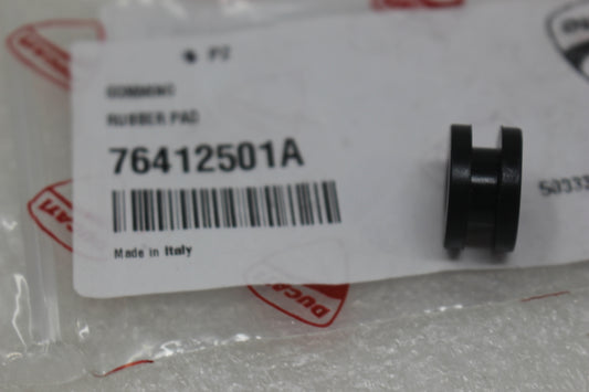 76412501A NEW OEM 2019-2025 DUCATI RUBBER PAD PANIGALE SUPERLEGGERA