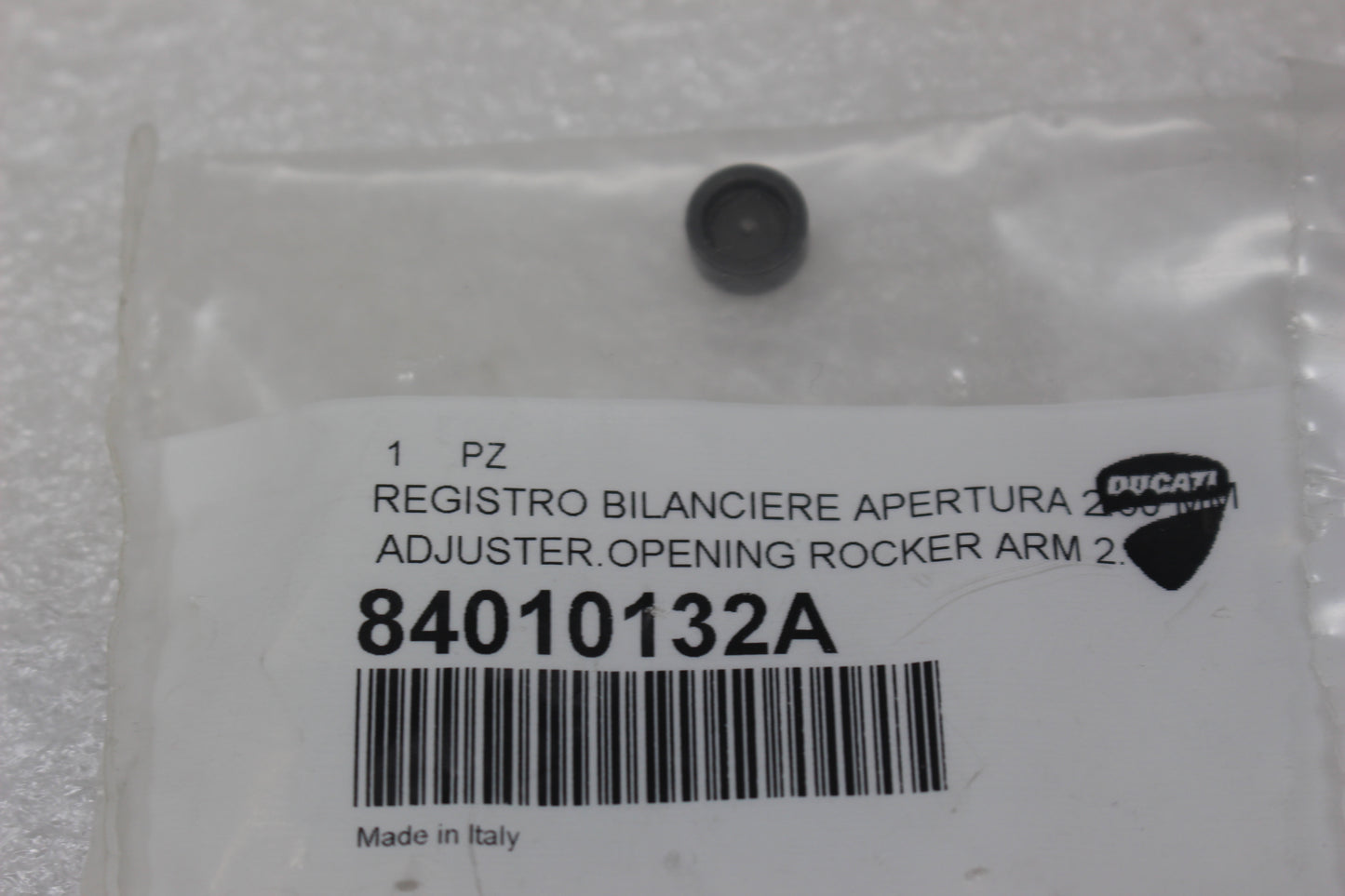 84010132A NEW OEM DUCATI ADJUSTER, OPENING ROCKER ARM 2.60MM