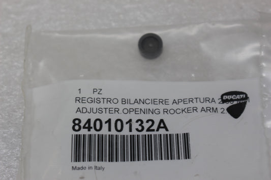 84010132A NEW OEM DUCATI ADJUSTER, OPENING ROCKER ARM 2.60MM