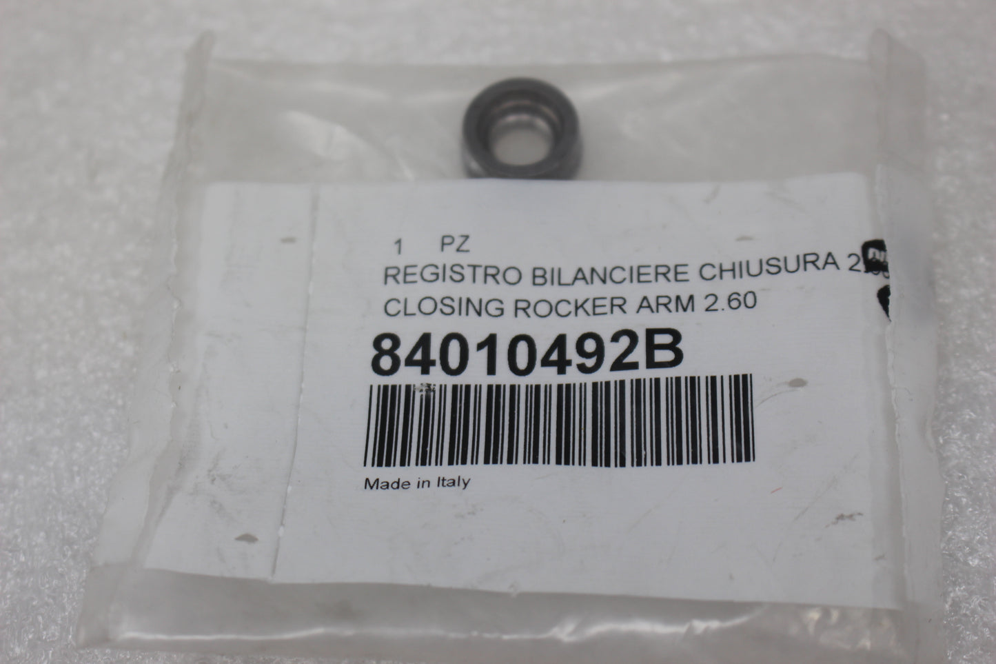 84010492B NEW OEM 2013-2025 DUCATI ADJUSTER, CLOSING ROCKER ARM 2.60MM PANIGALE MONSTER