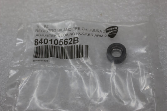 84010562B NEW OEM 2013-2025 DUCATI ADJUSTER, CLOSING ROCKER ARM 2.95MM DIAVEL MONSTER