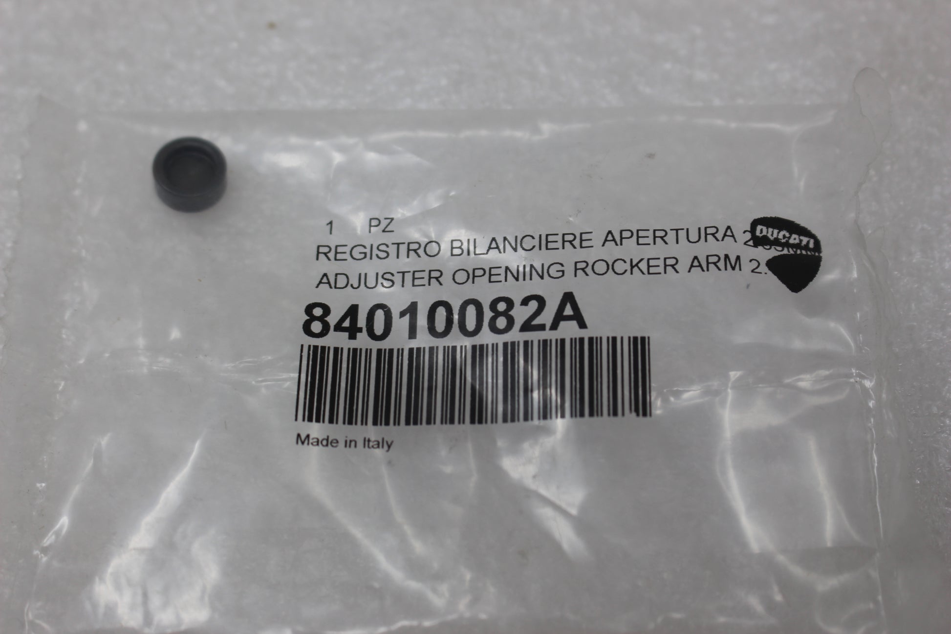 84010082A NEW OEM 2013-2025 DUCATI ADJUSTER, OPENING ROCKER ARM 2.35MM DIAVEL MONSTER