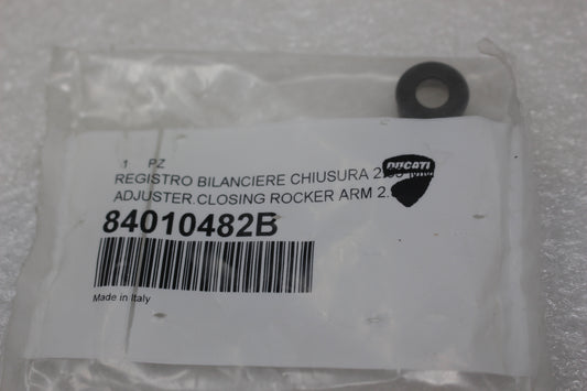 84010482B NEW OEM 2013-2025 DUCATI ADJUSTER, CLOSING ROCKER ARM 2.55MM PANIGALE DIAVEL