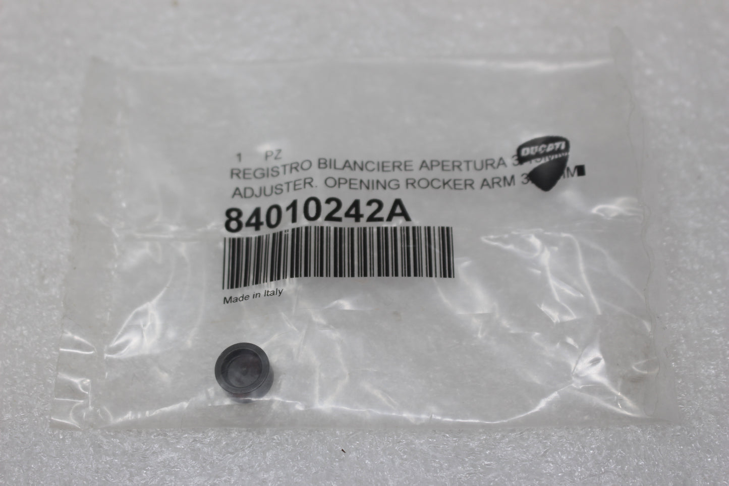 84010242A NEW OEM 2013-2025 DUCATI ADJUSTER, OPENING ROCKER ARM 3.13MM DIAVEL MONSTER