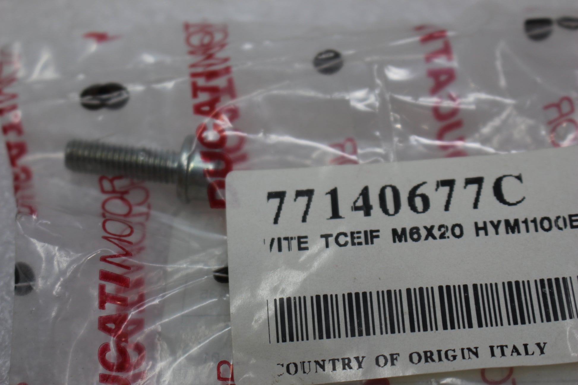 77140677C NEW OEM 2010-2012 DUCATI HYPERMOTARD MONSTER SCREW