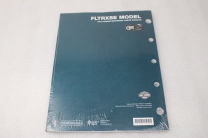 99431-12 NEW OEM 2012 HARLEY-DAVIDSON FLTRXSE MODEL PARTS CATALOG MANUAL