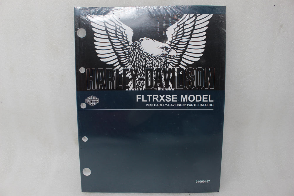 94000447 NEW OEM 2018 HARLEY-DAVIDSON FLTRXSE MODEL PARTS CATALOG