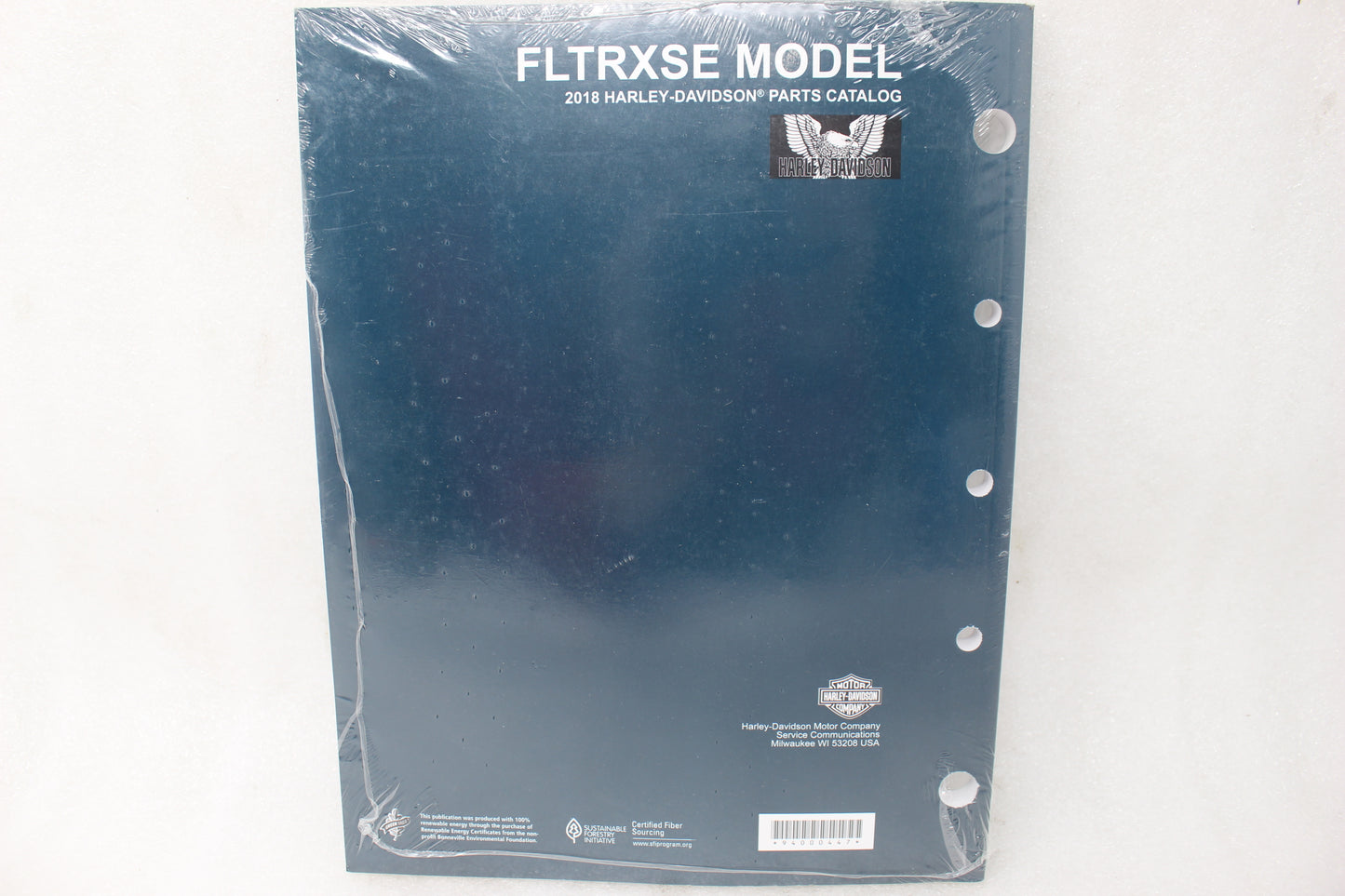94000447 NEW OEM 2018 HARLEY-DAVIDSON FLTRXSE MODEL PARTS CATALOG