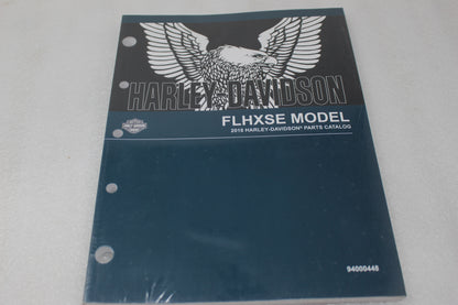 94000448 NEW OEM 2018 HARLEY-DAVIDSON FLHXSE MODEL PARTS CATALOG