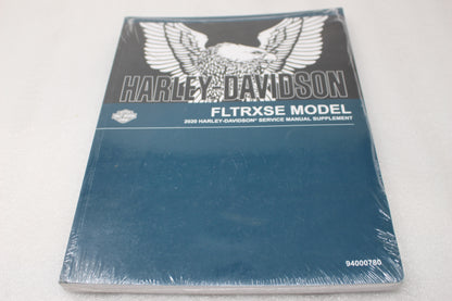 94000780 NEW OEM 2020 HARLEY-DAVIDSON FLTRXSE MODEL SERVICE MANUAL SUPPLEMENT