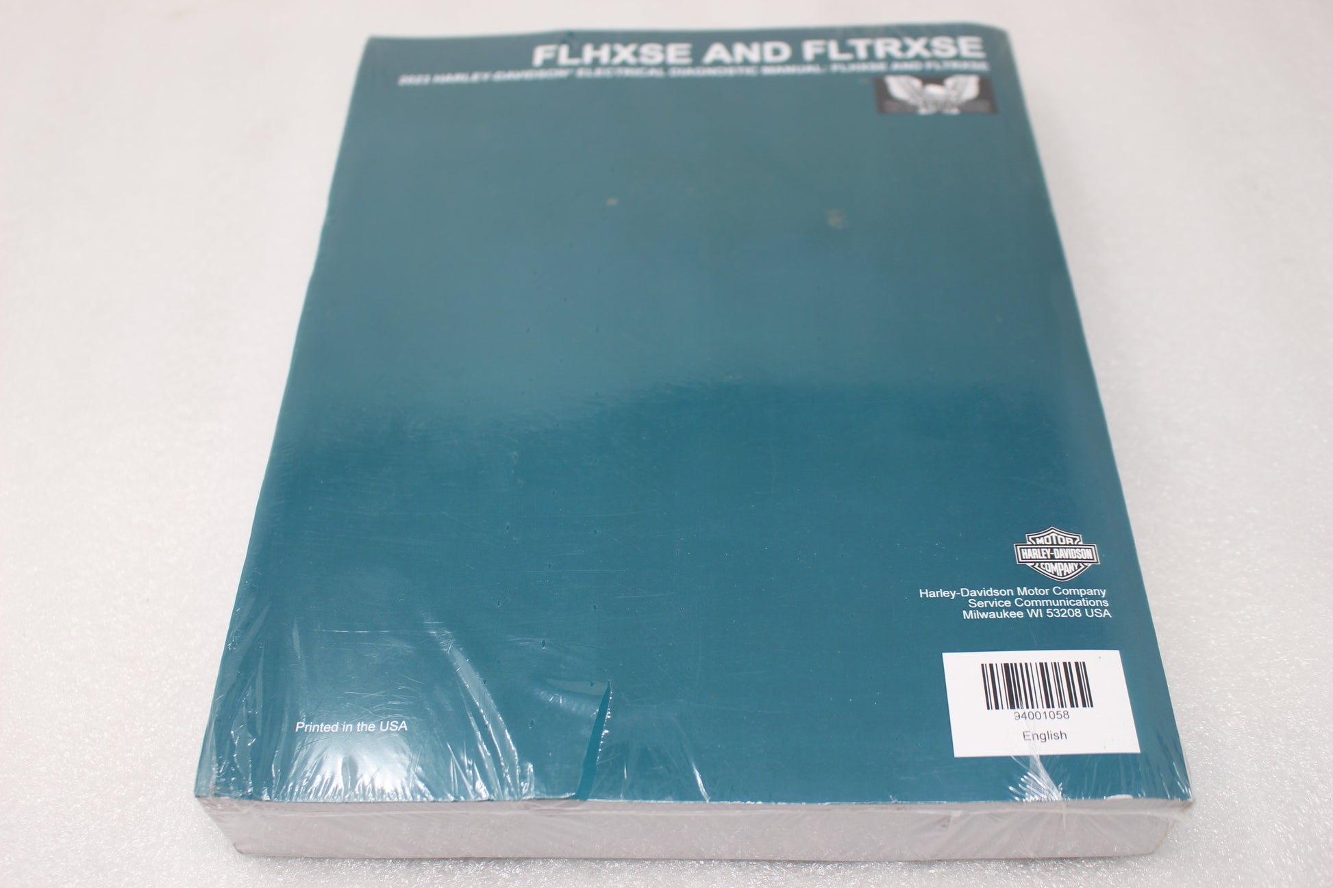 94001058 NEW OEM 2023 HARLEY-DAVIDSON FLHXSE/FLTRXSE ELECTRICAL DIAGNOSTIC MANUA