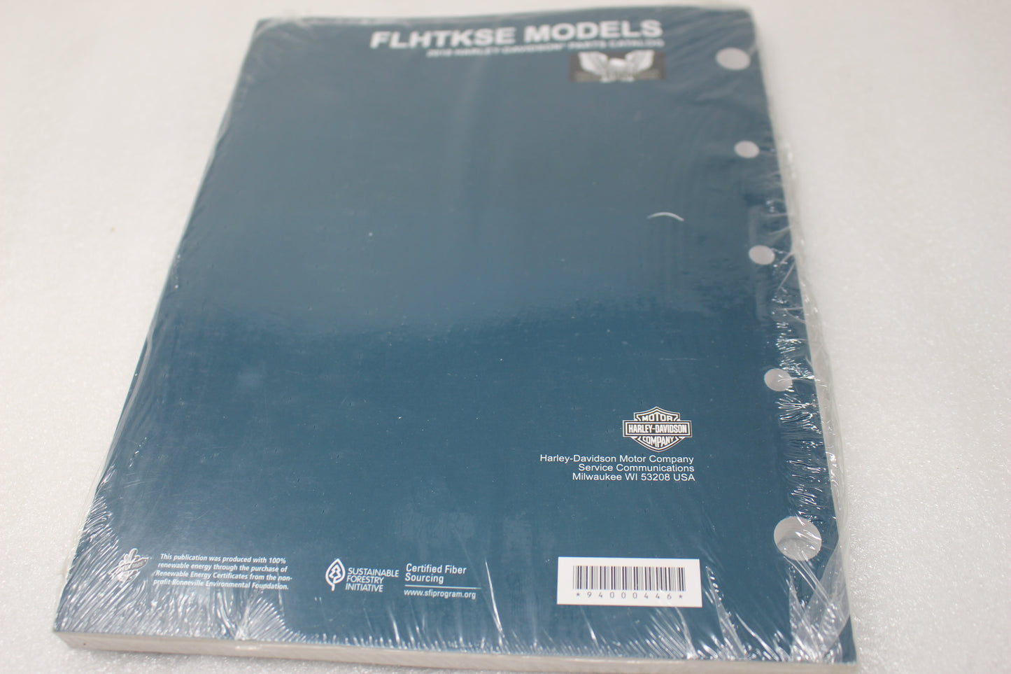 94000446 NEW OEM 2018 HARLEY-DAVIDSON ULTRA LIMITED CVO FLHTKSE MODELS PARTS CATALOG