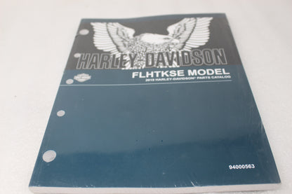 94000563 NEW OEM 2019 HARLEY-DAVIDSON FLHTKSE MODEL PARTS CATALOG